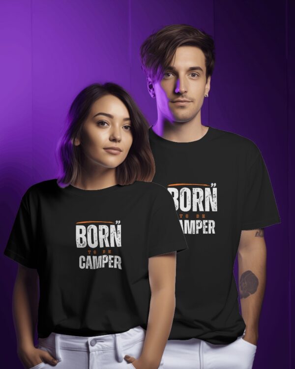 born to be camper tshirt